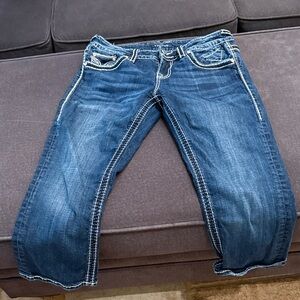 Vigoss Women's Blue Denim Ankle & Cropped Jeans